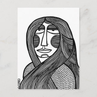 Carte Postale Femme /01