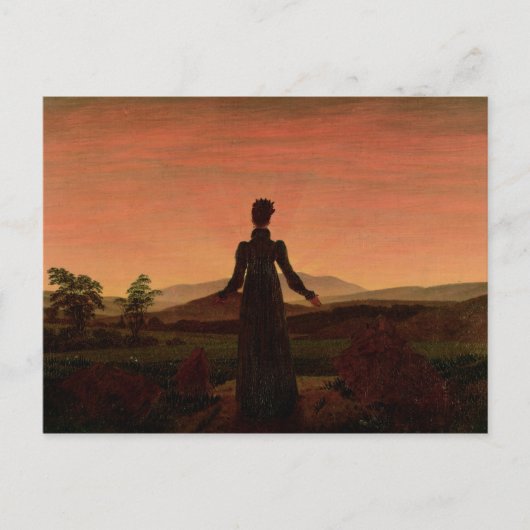 Carte Postale Femme à l'aube (Devant)