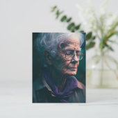 Carte Postale Femme âgée (Debout devant)