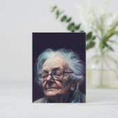 Carte postale Femme Âgée (Debout devant)