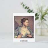 Carte Postale Femme Au Sein De Jacopo Tintoretto (Debout devant)