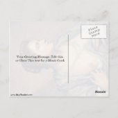 Carte Postale Femme Au Sein De Jacopo Tintoretto (Dos)