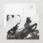 Carte Postale Femme au volant ! (Devant / Derrière)