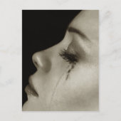 Carte Postale Femme aux larmes (Devant)