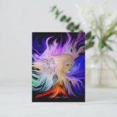 Carte Postale Femme avec cheval (Debout devant)