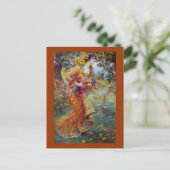 Carte Postale Femme avec prime d'été (Debout devant)