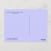 Carte Postale FEMME AVEC TURBAN JAUNE ORIENTAL / Mode Beauté (Dos)