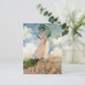 Carte Postale Femme avec un parasol - Claude Monet (Debout devant)