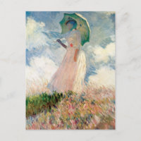 Femme avec un parasol - Claude Monet