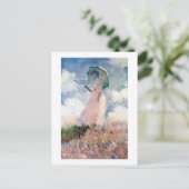 Carte Postale Femme avec un parasol, Claude Monet, 1886 (Debout devant)