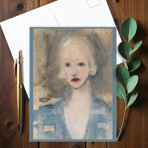 Carte Postale Femme blonde, Helene Schjerfbeck