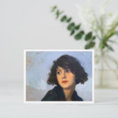 Carte Postale Femme, Boulet, 1927 Art (Debout devant)