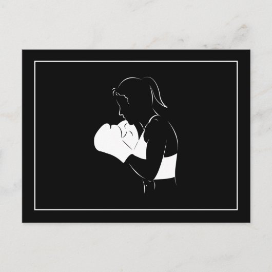 Carte Postale Femme Boxer (Devant)