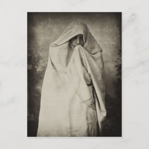 Carte Postale Femme célibataire à Tanger, Maroc, 1898