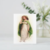 Carte Postale Femme celtique vintage (Debout devant)