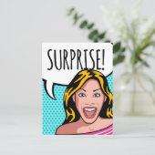 Carte Postale Femme Comic Pop (Debout devant)