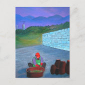 Carte Postale Femme coréenne Kimchi (Devant)