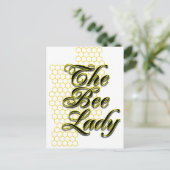 Carte Postale femme d'abeilles (Debout devant)