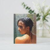 Carte Postale Femme dans la douche (Debout devant)