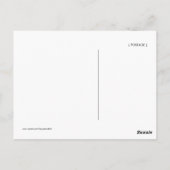 Carte postale Femme dans le magazine (Dos)