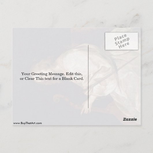 Carte Postale Femme D'Artiste Mary Ruthven Par Anthony Van Dyck (Dos)