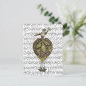 Carte Postale Femme de ballon à air chaud 1 (Debout devant)