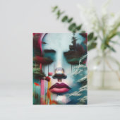 Carte Postale Femme de la forêt (Debout devant)