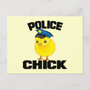 Carte Postale Femme de police