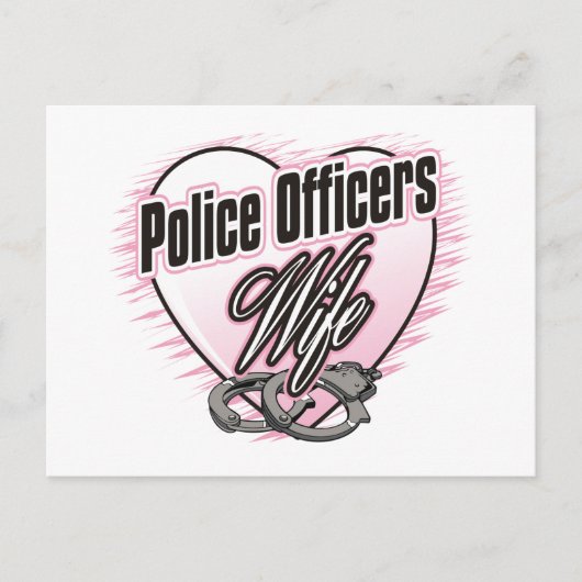 Carte Postale Femme de policiers (Devant)