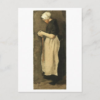 Carte Postale Femme de Scheveningen, Van Gogh Fine Art
