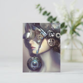 Carte Postale Femme de Steampunk (Debout devant)