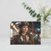 Carte Postale Femme de Steampunk (Debout devant)