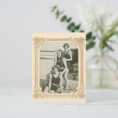 Carte Postale Femme Déco Rétro vintage Nageuse (Debout devant)