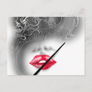 Carte Postale femme dragon