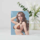 Carte Postale Femme en Bikini (Debout devant)