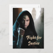 Carte Postale Femme en vedette (Devant / Derrière)