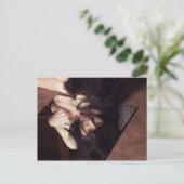 Carte Postale Femme et miroir (Debout devant)