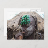 Carte Postale Femme éthiopienne 2 (Devant / Derrière)