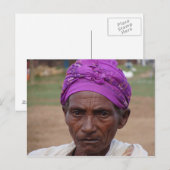 Carte Postale Femme éthiopienne 4 (Devant / Derrière)