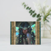 Carte Postale Femme fée belle Fantastique Art (Debout devant)