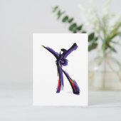 Carte Postale Femme figurative (Debout devant)