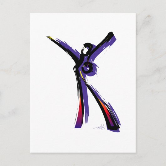 Carte Postale Femme figurative (Devant)