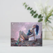 Carte Postale Femme future (Debout devant)