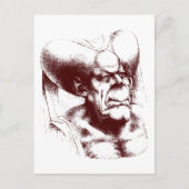 Carte Postale femme grotesque (Devant)