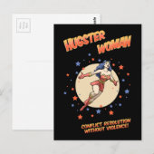 Carte Postale Femme Hugster (Devant / Derrière)