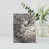 Carte Postale Femme Imaginaire (Debout devant)