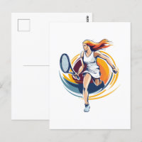 femme jouant au tennis