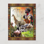 Carte Postale Femme King (Devant)