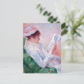Carte Postale Femme lisant, Mary Cassatt (Debout devant)