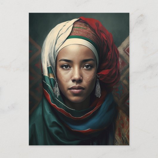 Carte Postale Femme marocaine (Devant)